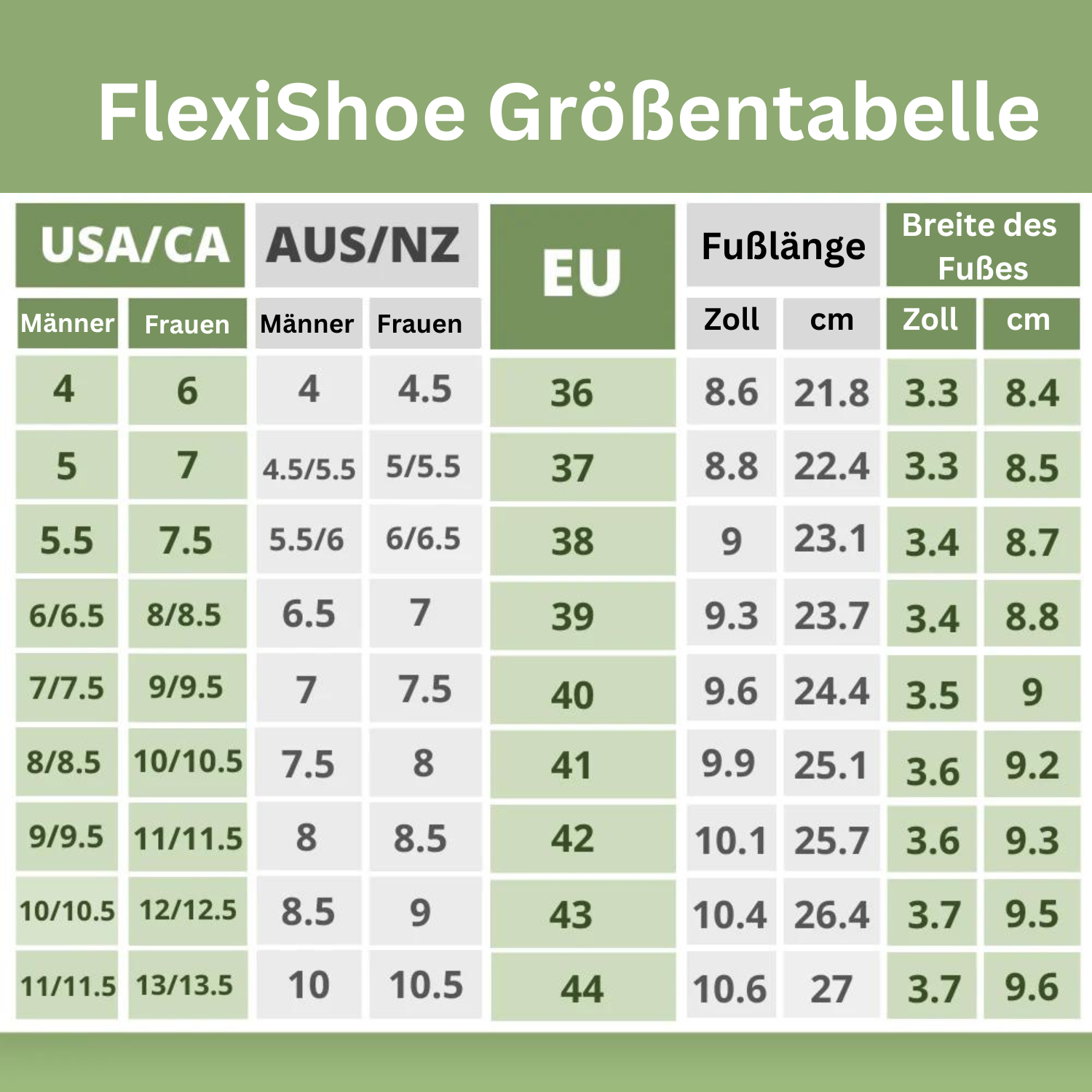 FlexiShoe - Gesunde und rutschfeste Barfußschuhe (Unisex)